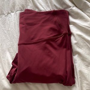 Lululemon Base Pace Brushed Leggings